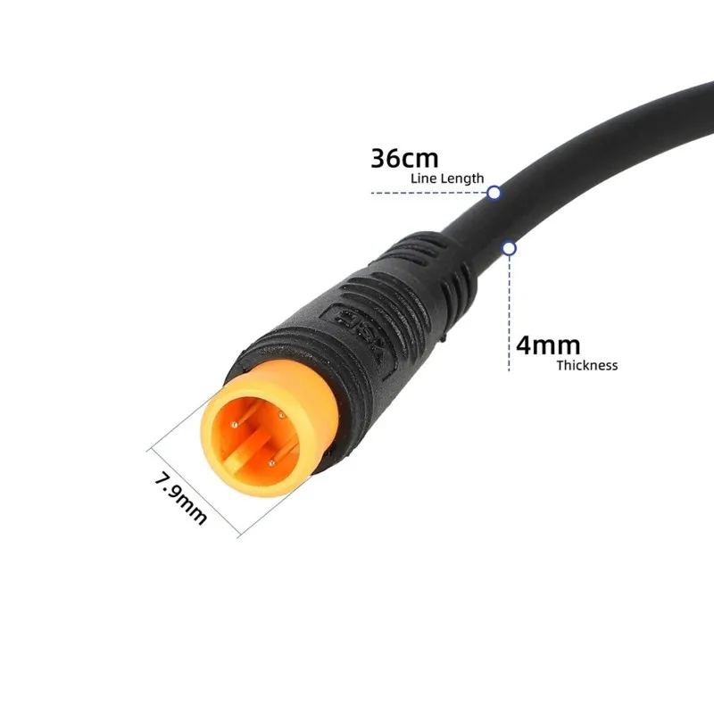 AB42-12 Magnets Dual Hall Integrated Sensor Waterproof Connector Electric Bike Bottom Bracket Pedal Assist Sensor For E-Bike
