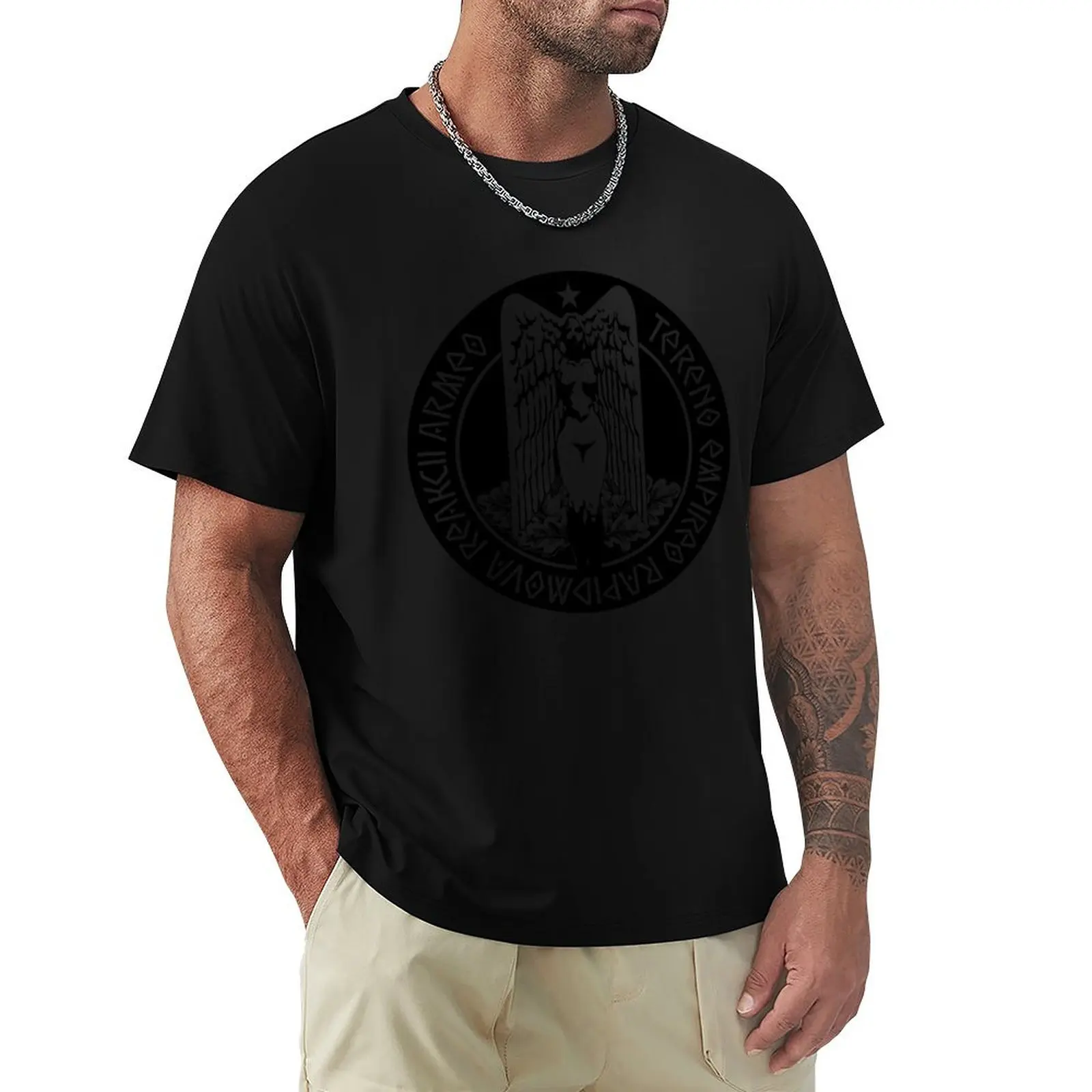 Camiseta RahXephon TERRA logo B / RahXephon, Camiseta Casual de Moda de Manga Corta de Algodón
