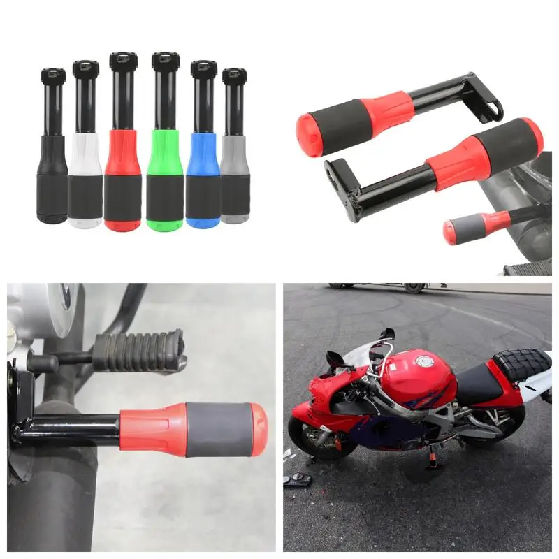 Motorcycle Fall Stops Stick Universal Motorcycle Crash Bar Motorcycle Highway Falling Protection Footrest Footpeg Hand Protector