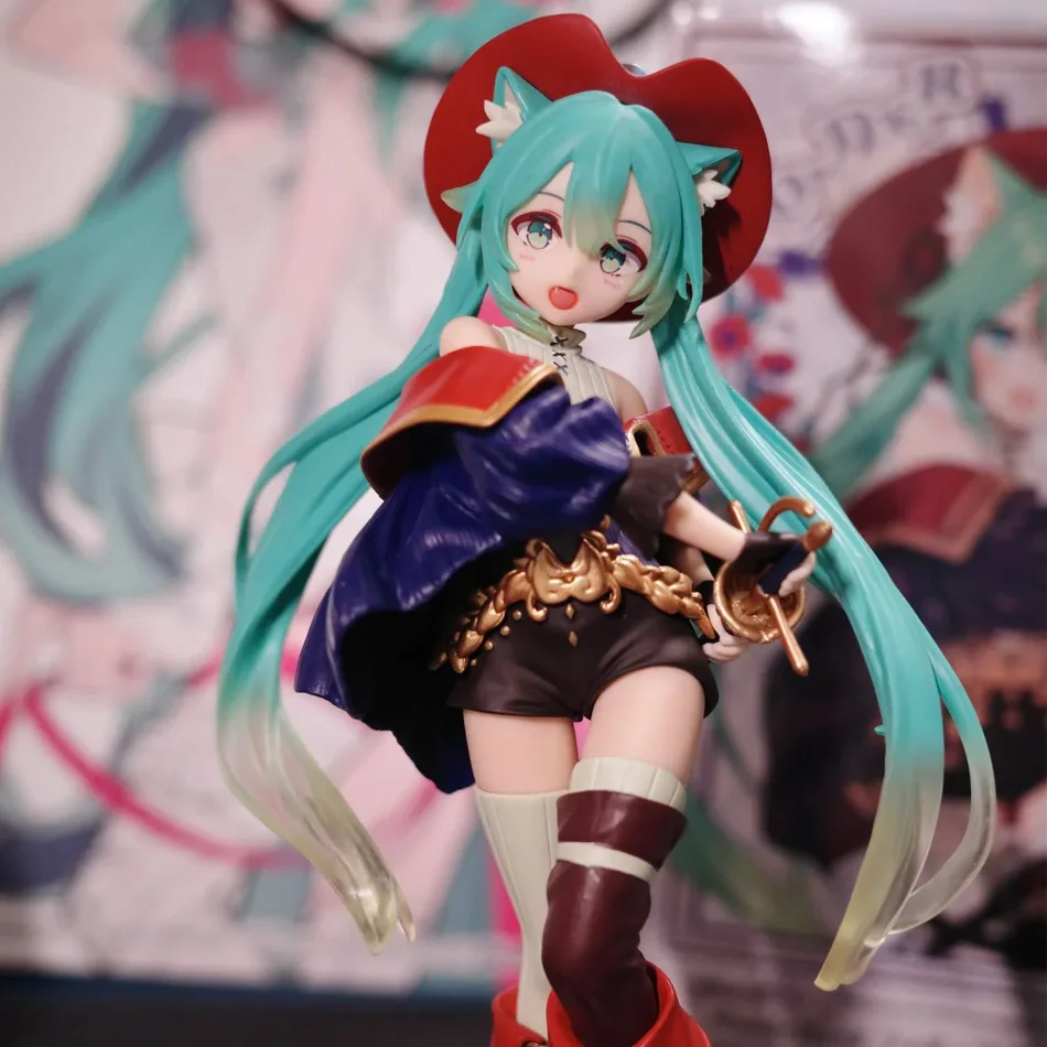 19cm Sexy Girl Hatsune Miku Anime-Figur Mode Subkultur Miku Actionfigur Weihnachtsgeschenk PVC Sammlermodell Puppe Spielzeug