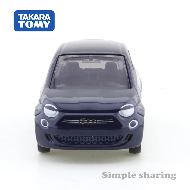 Takara Tomy Tomica No.16 Fiat 500e (First Special Specification) Car 1:64 Car Model Simulation Toy Boy Toy Collection