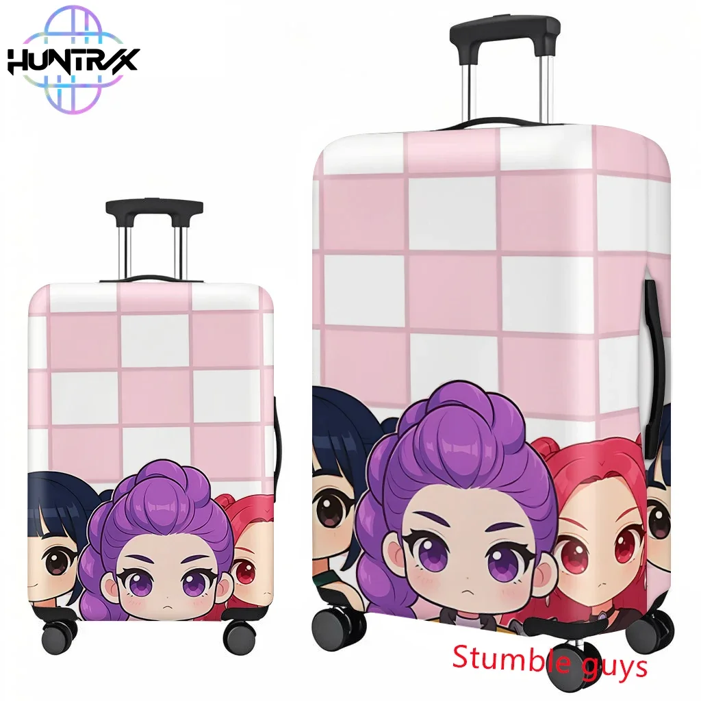 

Demon Hunters Anime Kpop Suitcase Cover Fits 18-32 Inch Luggage Travel Protector