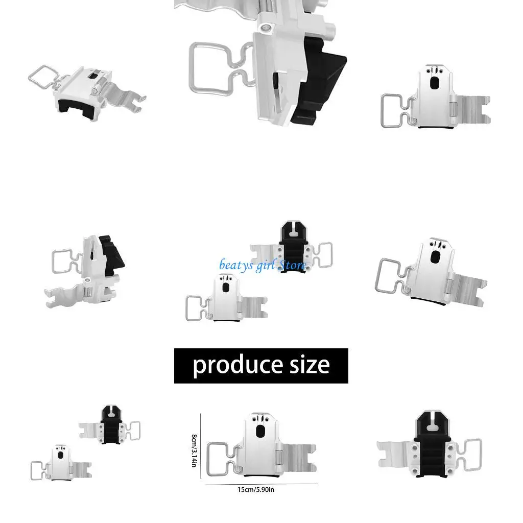 

C7AB Quick Install Universal Hotend Clamp High Temperature Tolerance Secure Hold Reduced Wobble Better Print Quality