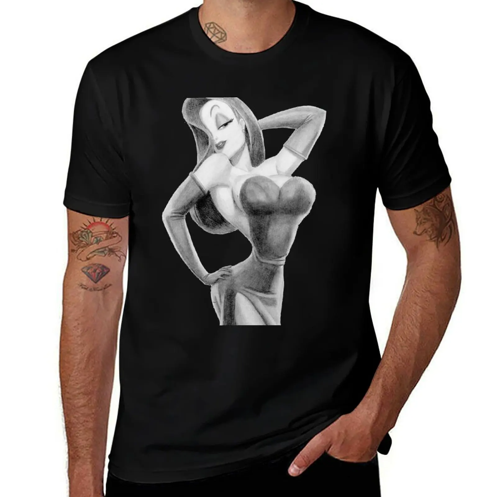 

Jessica Rabbit T-Shirt Running Gym Short Sleeve Sports Tee