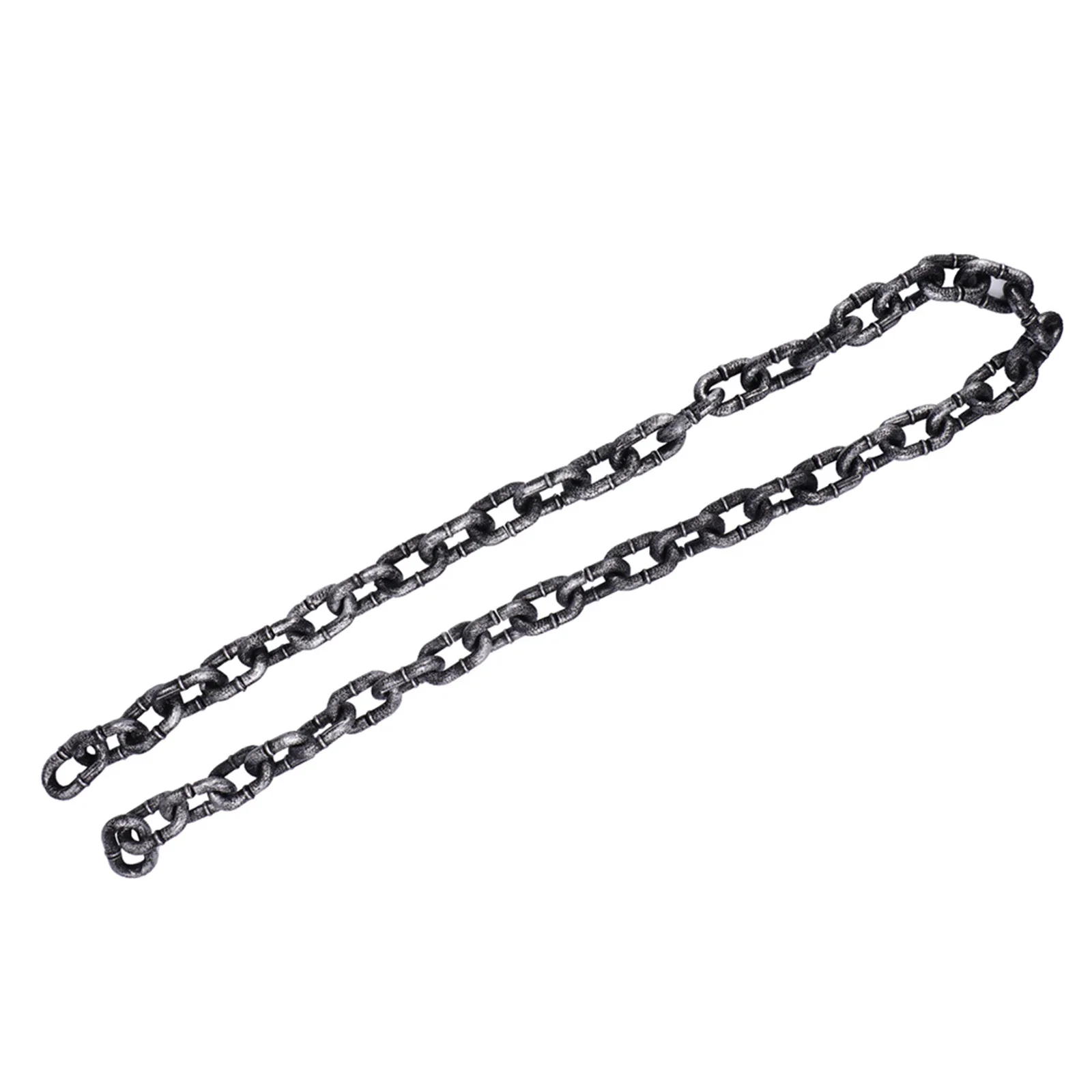 

Realistic Plastic Chain for Halloween Party Chain Decor Prop Fake Chain Links for Haunted House Horror Event and Cosplay Use