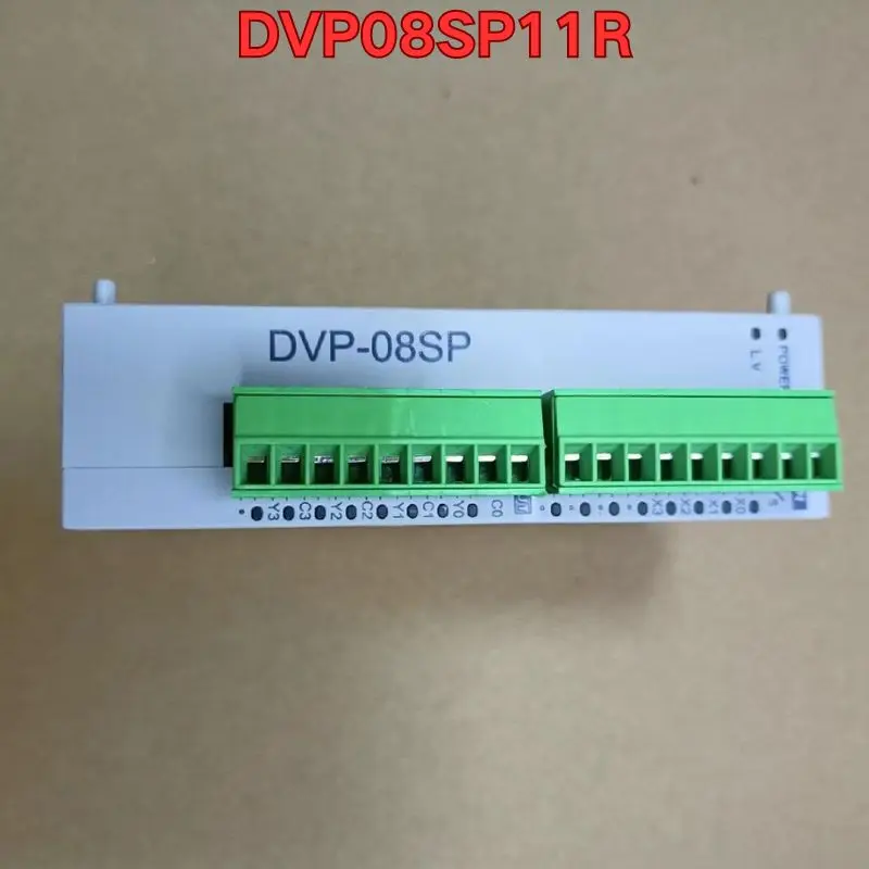 Second-hand PLC module DVP08SP11R function test is normal