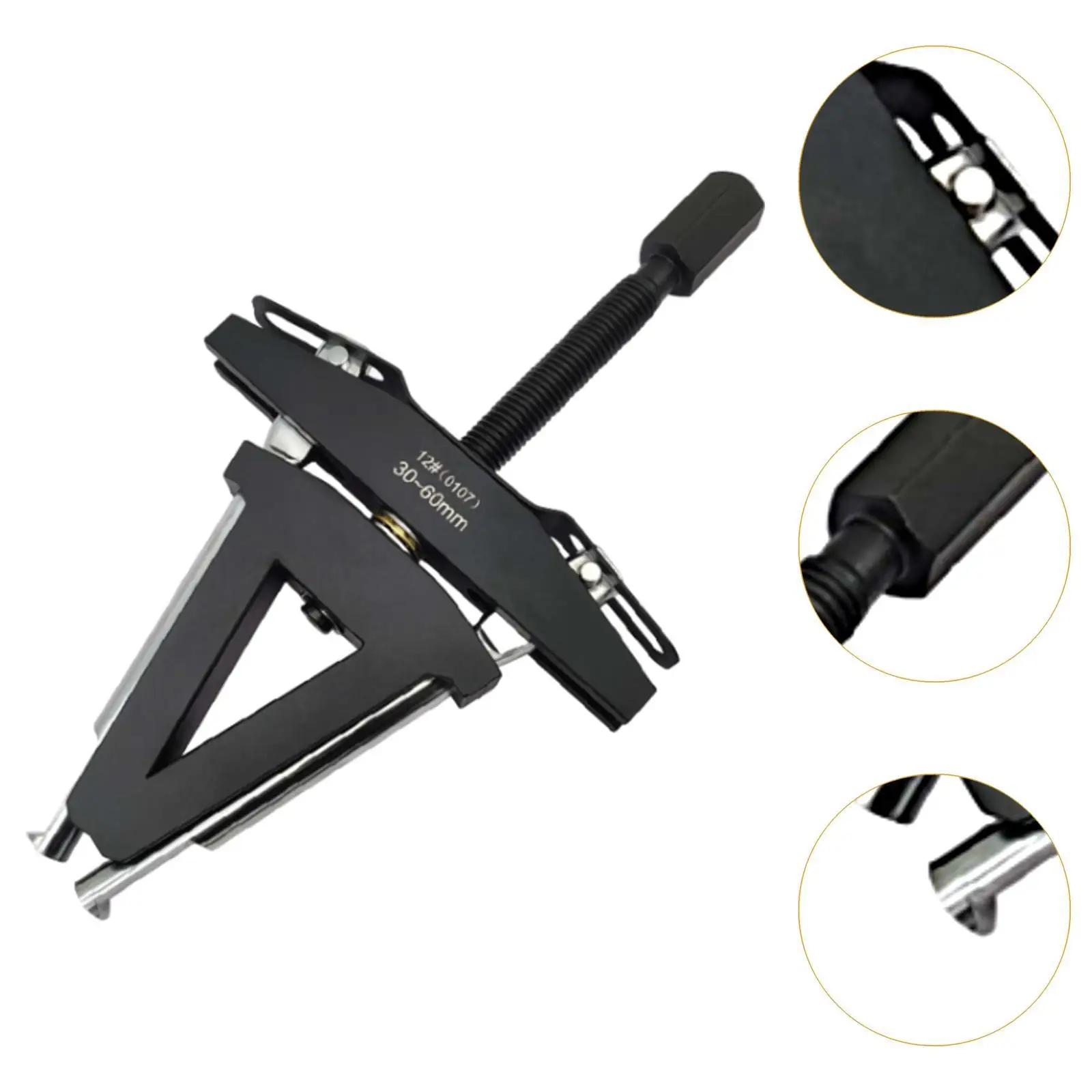 Bearing Puller Tool Professional Sturdy Accessories Black Adjustable Two Jaw Puller Tool Bearing Puller/remover Pulley Puller