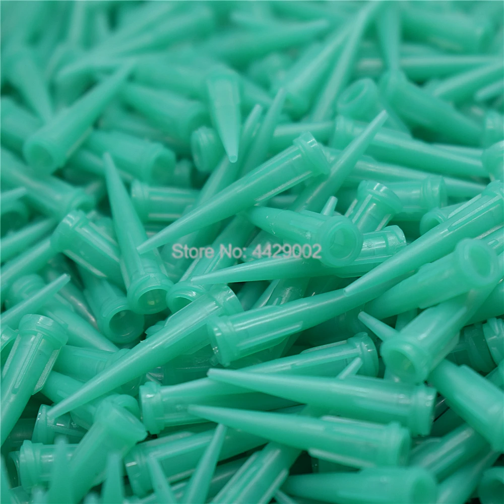 6000 Stück 18G Dosier-Nadelwerkzeug-Set, konische Spitze, konische Dosierklebstoffnadeln, Lötpasten-Spender, 30 mm konische stumpfe Spitzen – Detail 3