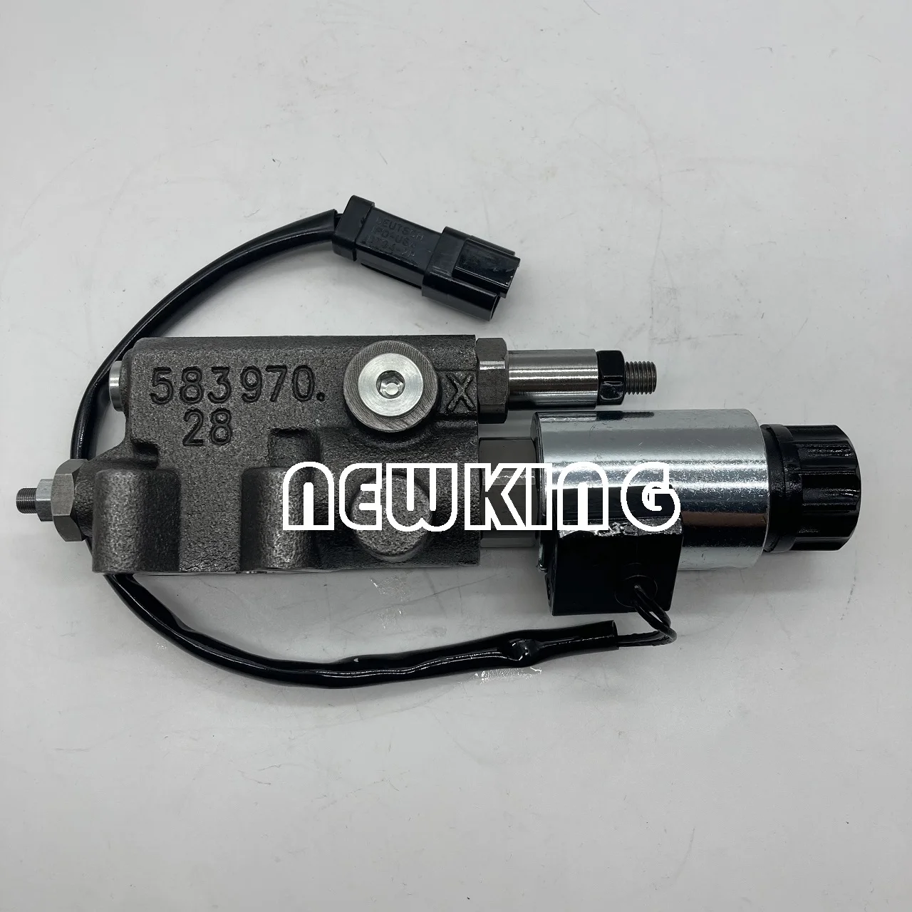 1 pcs244-4120 Fan Pump Control Valve 345D 349D CA2444120 Machinery Parts 2444120 244-4120 58397028 for E330D E345D and A20VO60