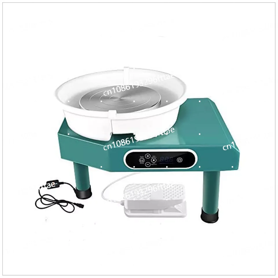 

DIY Clay Tool Ceramic Machine Work Clay Pottery Wheel Pottery Forming Machine 25CM 350W Electric clay pottery with Foot Pedal