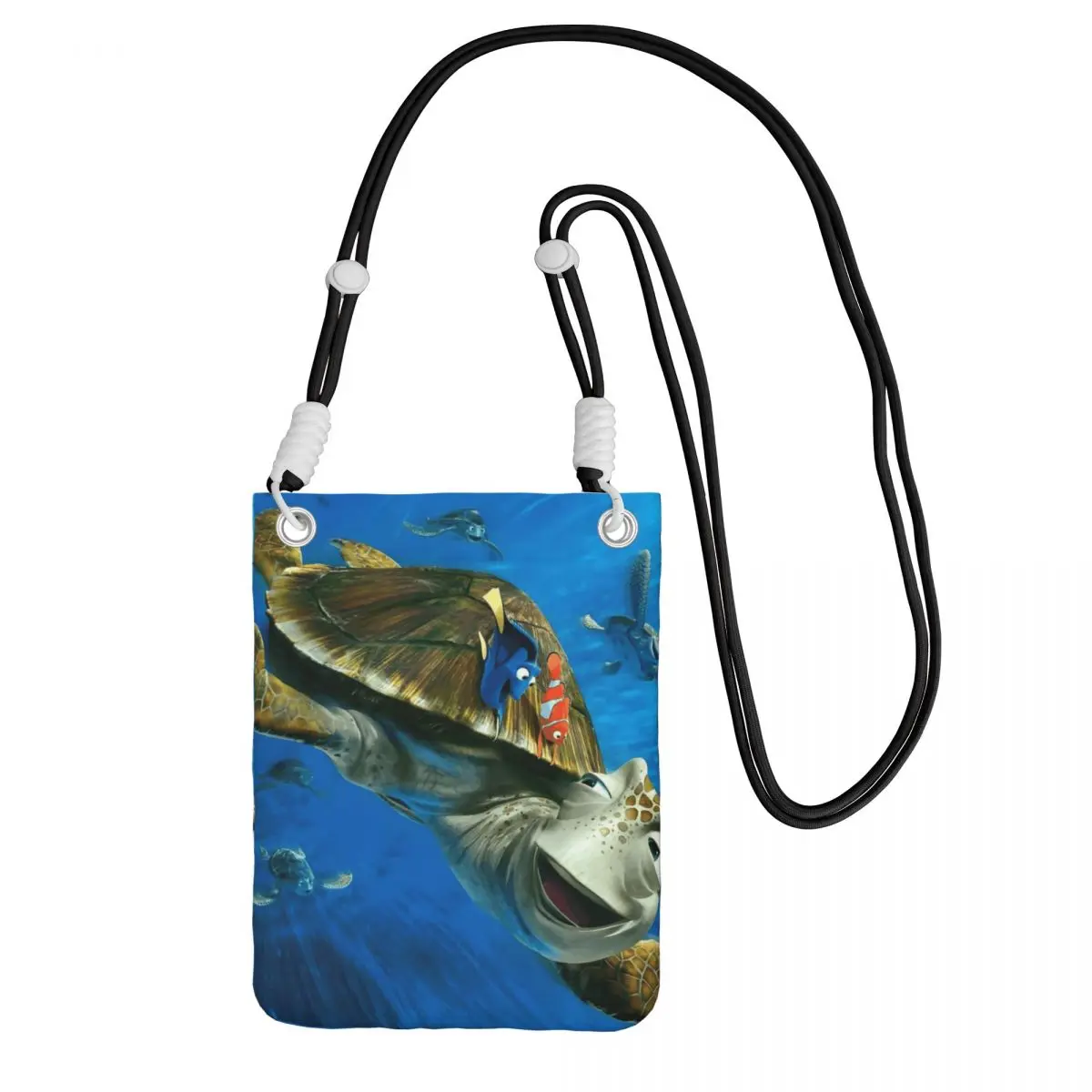 

Custom Finding Nemo Carry A Mobile Phone Bag Diagonally Men Women Adventure Cartoons Mobile Phone Bag Running Phone Money Pouch
