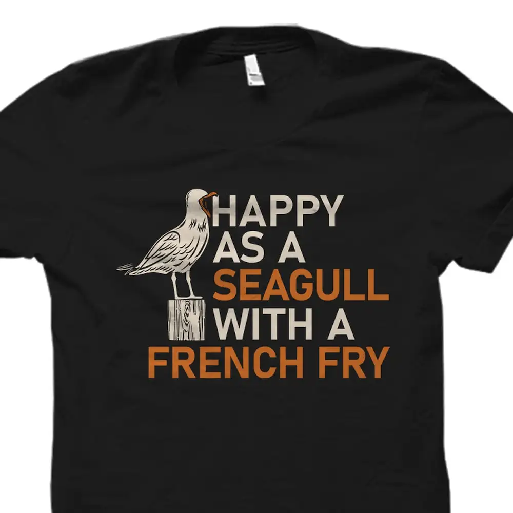 Funny Seagull T Shirt Lover For Os3542