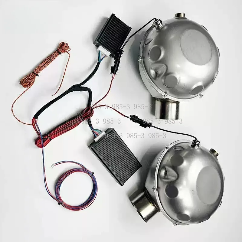 Electric Exhaust Boost System Auto Exhaust Speaker Sound Booster 8 Sounds Fit Most Car Models