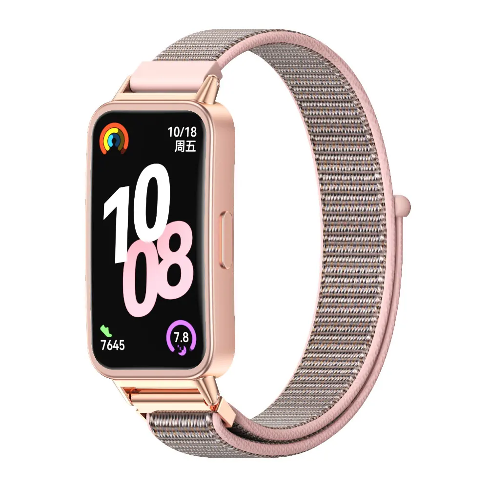 Für Huawei Band 10, Armband, Smart-Armbanduhr, Ersatz-Nylon-Schlaufenarmband