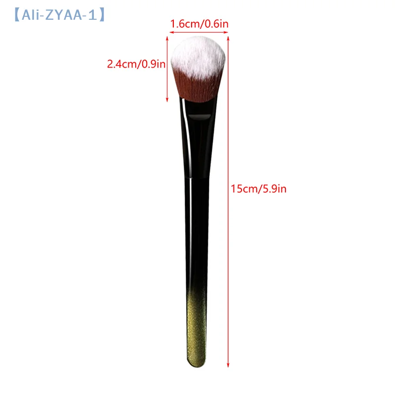 【ZYAA-1】 Pennello per fard tipo inclinato per guance Fard in polvere portatile Contorno viso Trucco Strumento cosmetico per donne Ragazze Principianti