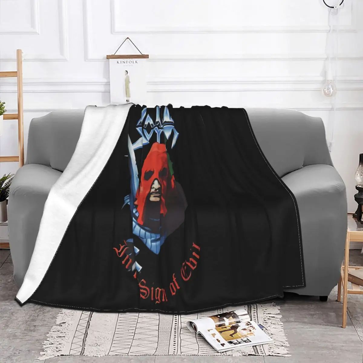 Sodom The Sign Of Evil Anime Bed Blankets Throw Blanket Home And Decoration Throw Blanket