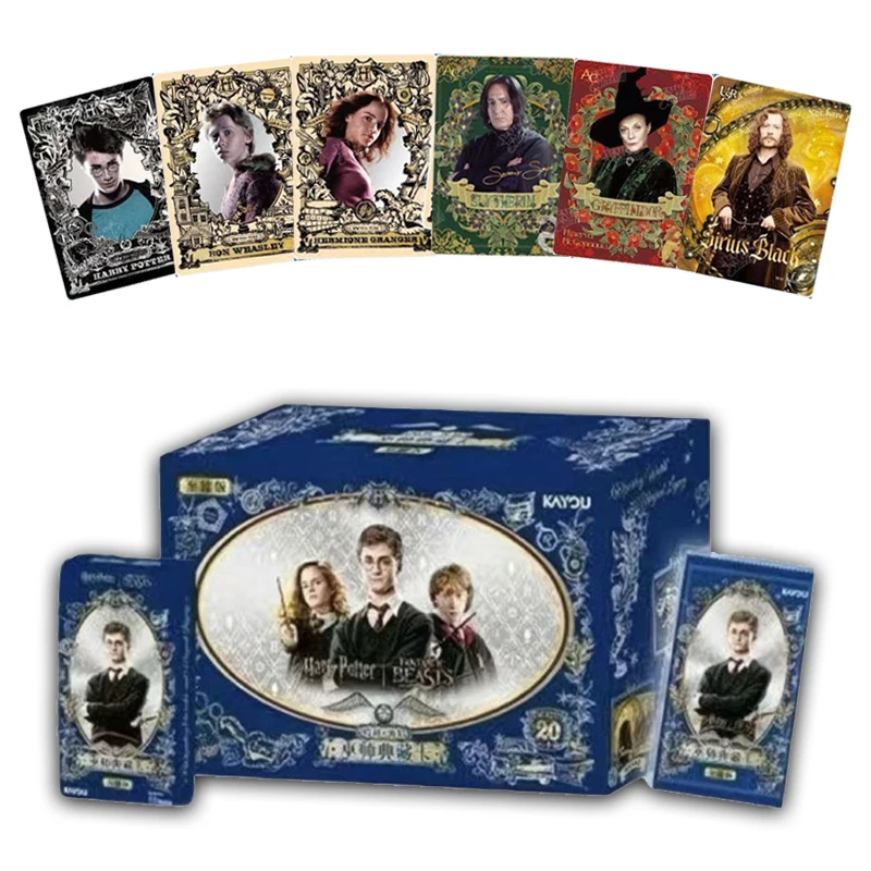 

KAYOU натуральная карта Гарри Поттера серии волшебников Ultimate Edition Magic Academy сокровища коллекционные карты для фильмов подарки игрушки
