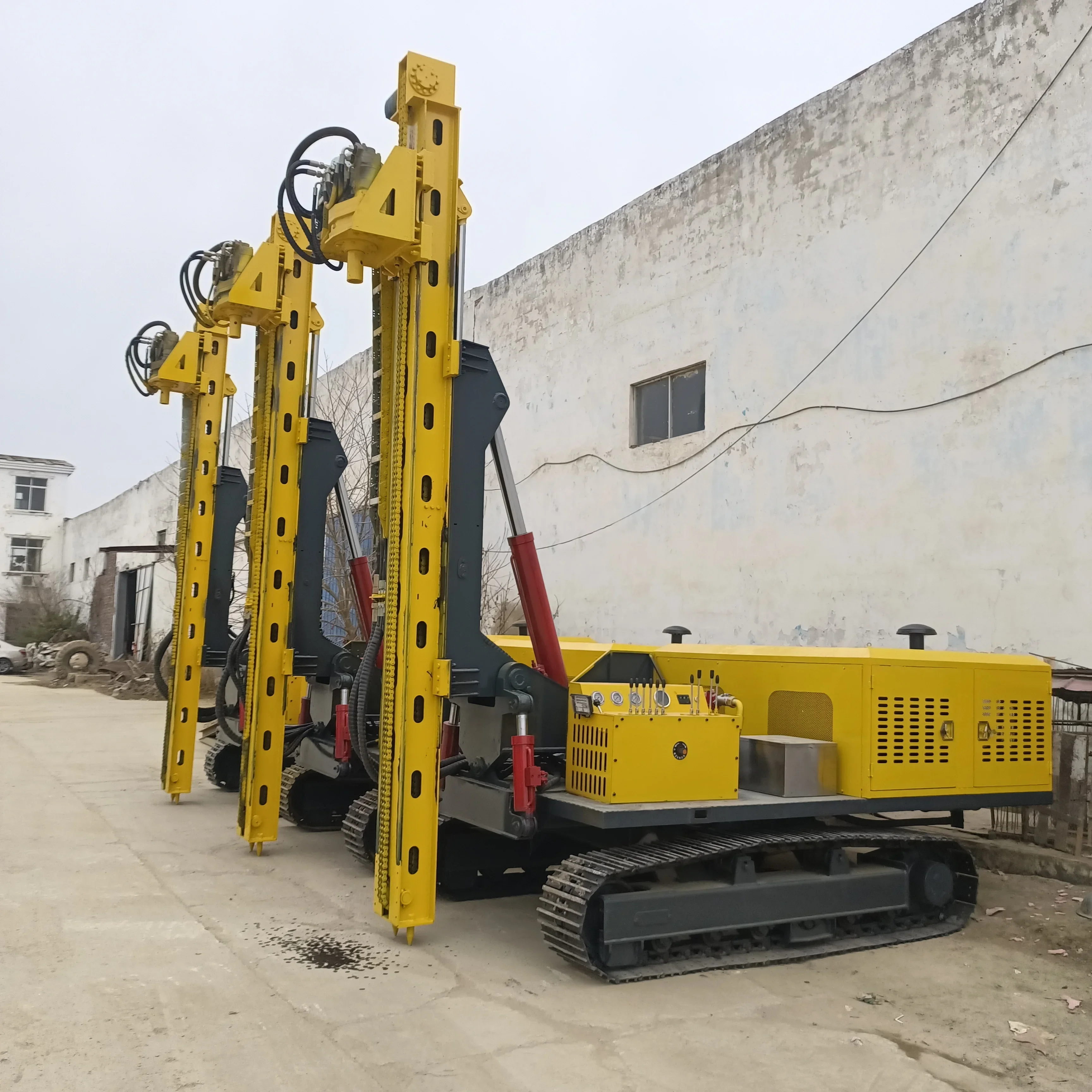 New Construction Machinery Pile Drilling Rig Machine or Pile Driver or Rotary Drilling  Machine with Crawler-Chassis