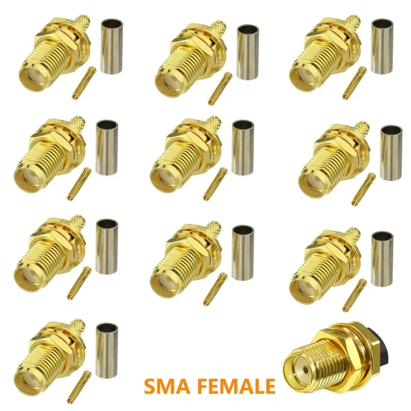 10PCS SMA/RP-SMA Cr…