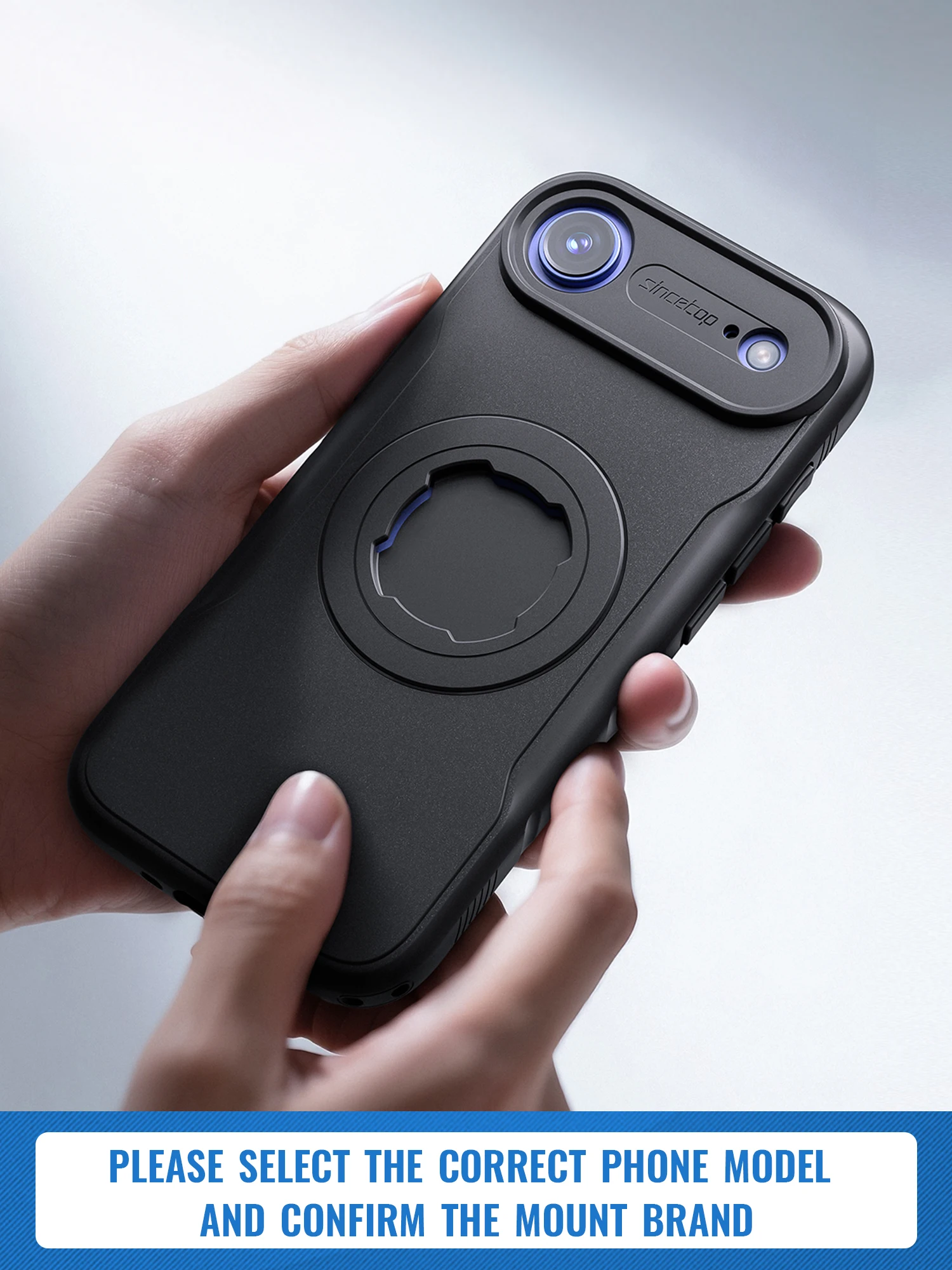 Magnetic Shockproof Case For iPhone 17 16 15 14 ProMax Charging Cover with Lock-in Design fit Quad-style Motocycle/Bike