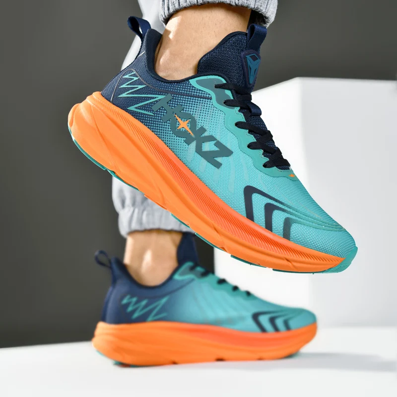 Men Sports Shoes Luxury Casual Sneakers Mesh Running Shoes Summer Lightweight Platform Fashion Basketball Walking Shoes for Men view 6