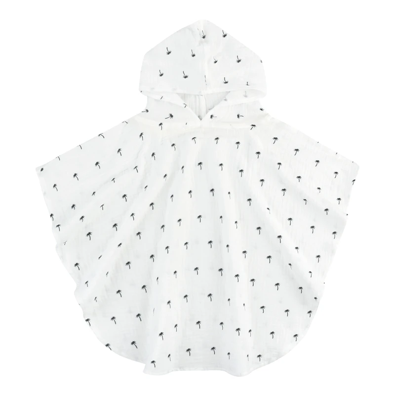 Serviette bain en coton respirant, enveloppes d'emmaillotage pour bébé, serviette douche, Robe douche à capuche