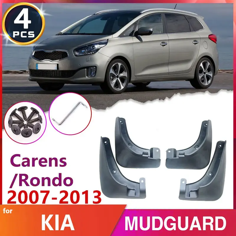 For KIA Carens Rondo Rondo7 7 UN 2007~2013 2008 2009 2010 2011 Car Tire Fender Mud Flap Mudflap Mudguards Accessories Auto-Goods