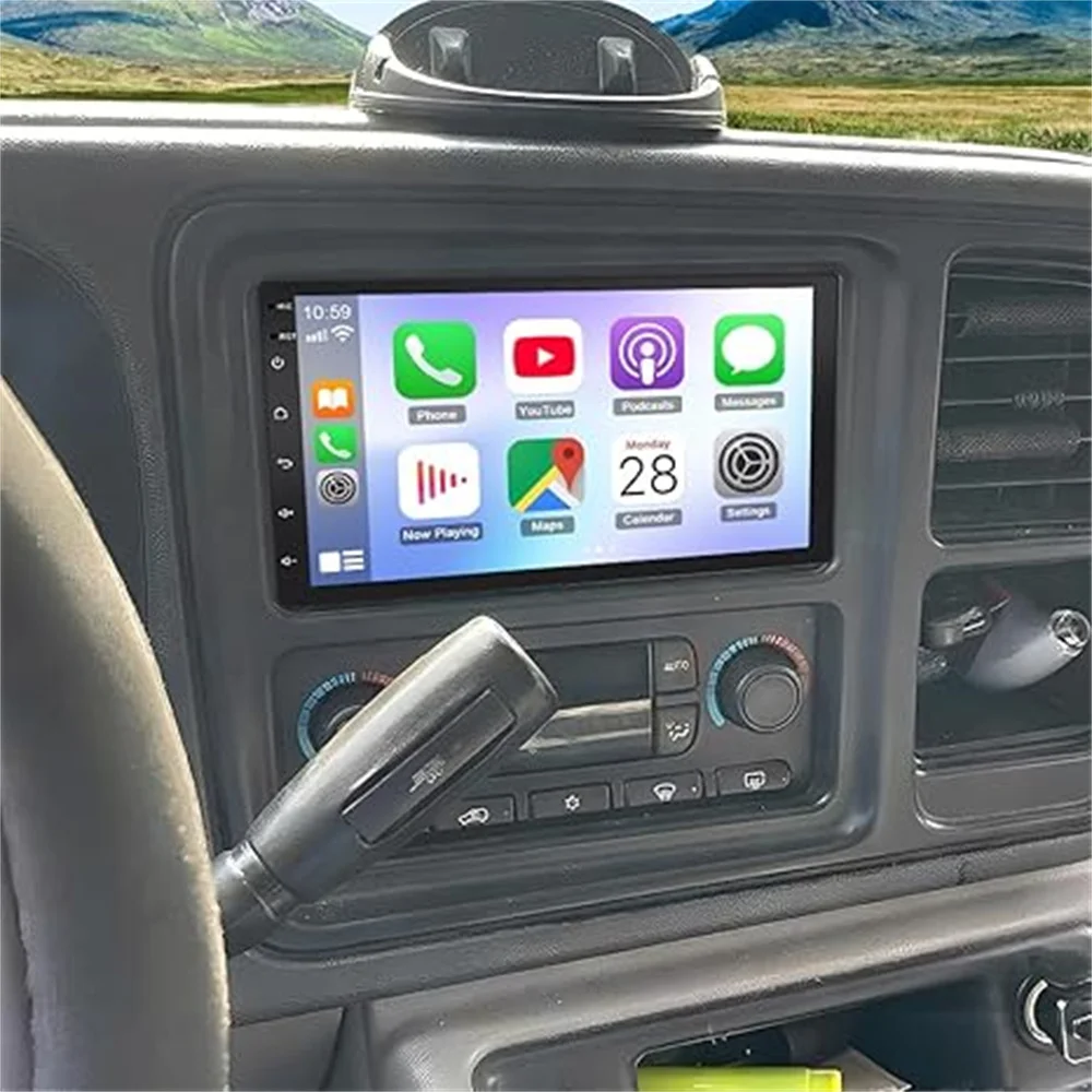 

For 2003-2006 Chevrolet Avalanche 1500 2500 7In Android 15 In-Car Navigation System Built-in with CarPlay + Android Auto / 2+32G