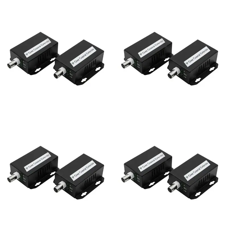 

B63B-4X IP Network To Coaxial Extender Transfer From Net Cable Transmission To Coax Line 500M Ethernet Converter For CCTV