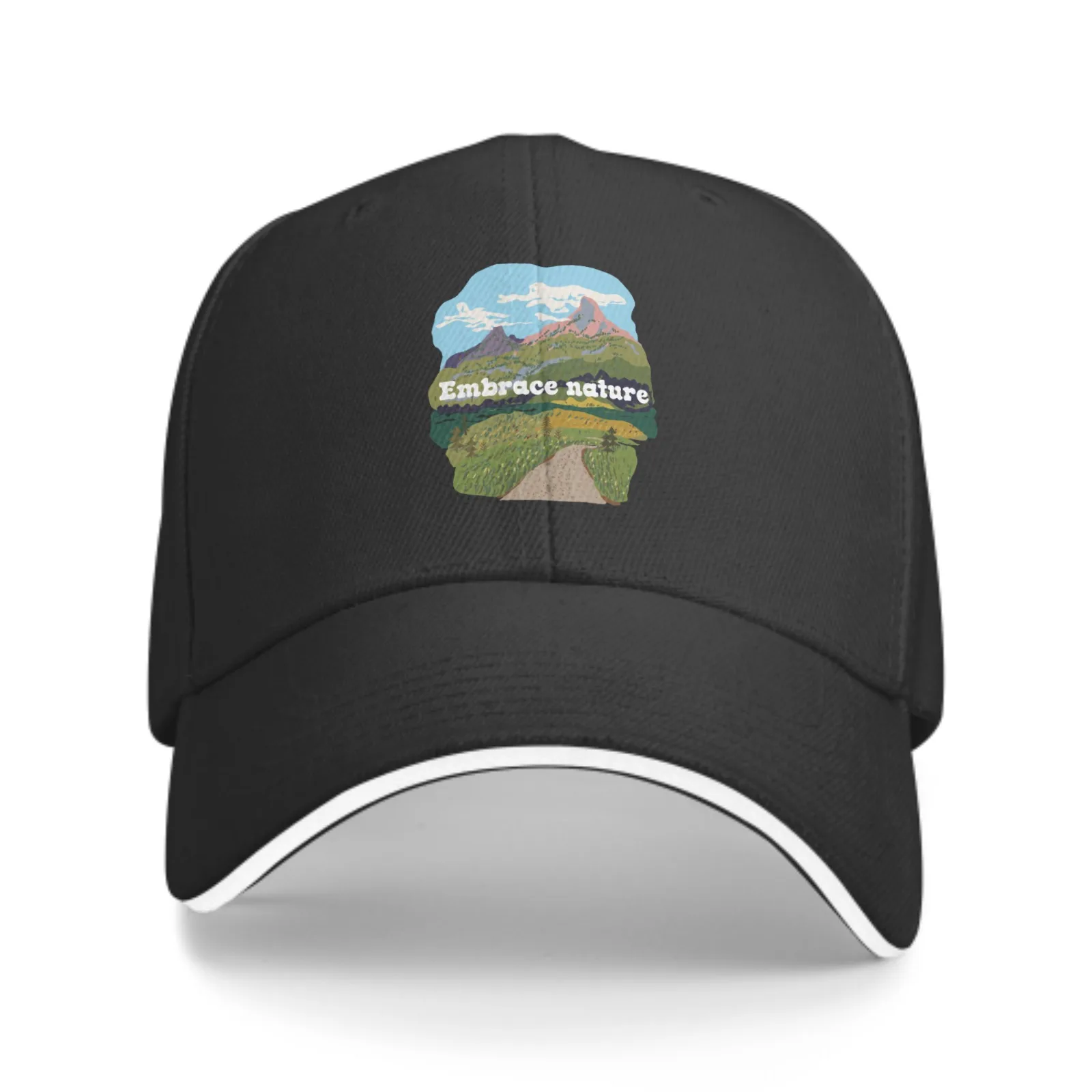

Горная бейсболка Embrace Nature Sandwich Hat для мужчин и женщин с регулируемым ремешком и принтом