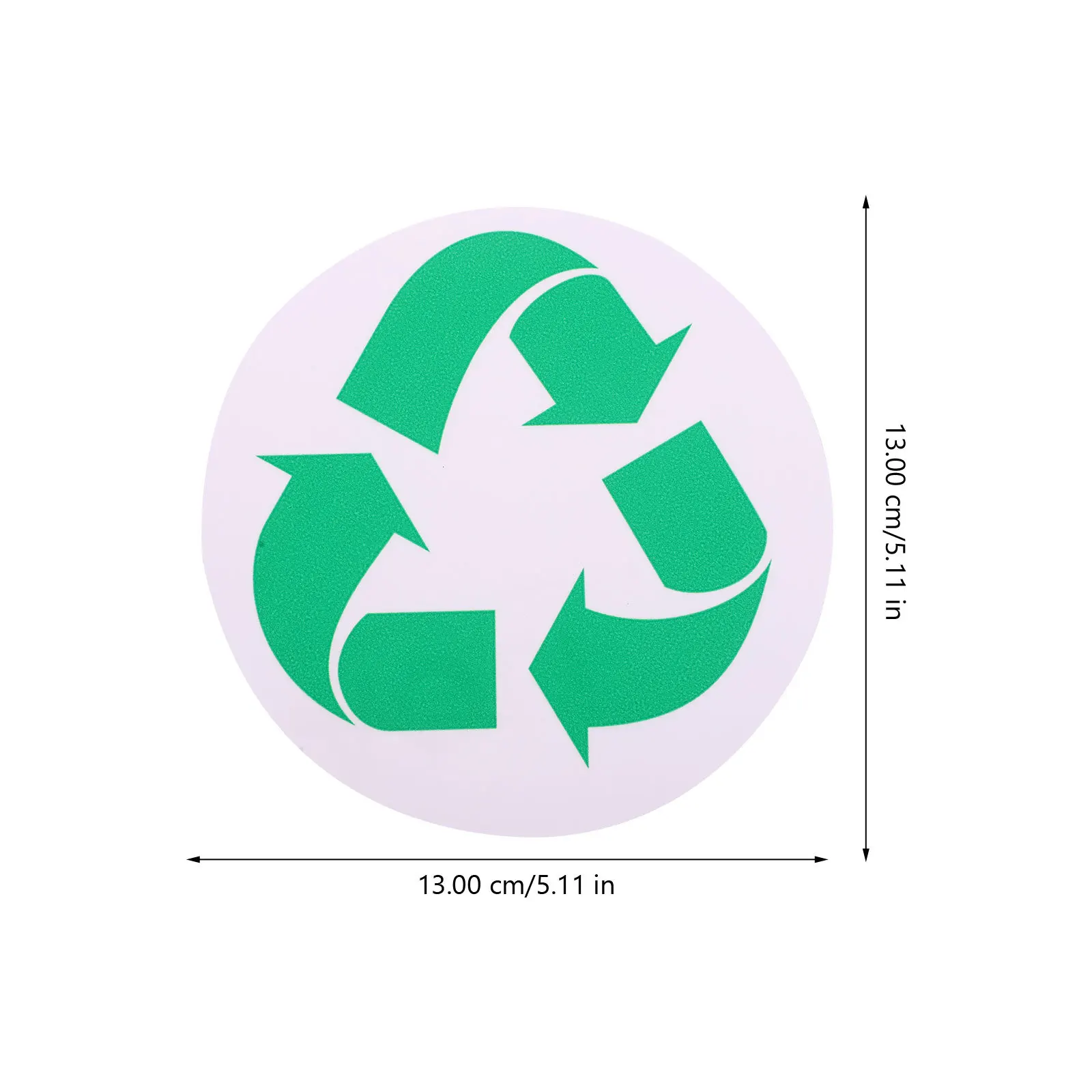 

6 Pcs Garbage Sorting Stickers Rubbish Bin Waterproof Trash Recycle Sign for Can Recycling Poster Logo Symbol Cans Bins