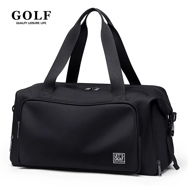 

GOLF Expandable Travel Duffle Bag for Men and Women Waterproof Oxford Cloth Sports Handbag Wet Dry Separation Design Versatile