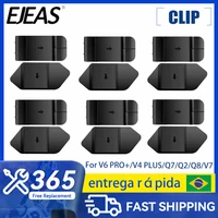 EJEAS V6 Pro+/V4Plus/Q8/Q2 /Q7/V7 Casco de motocicleta Intercomunicador Bluetooth Auriculares Estilo de abrazadera ​ Clip de montaje Base de cinta de doble cara