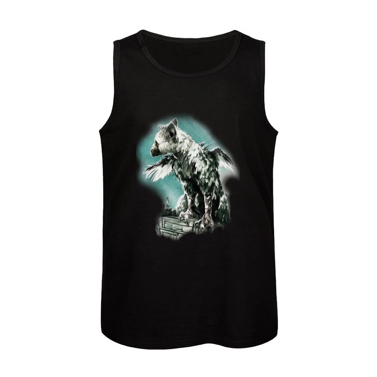 The Last Guardian-Camiseta sin mangas de vinilo para hombre, ropa deportiva para gimnasio