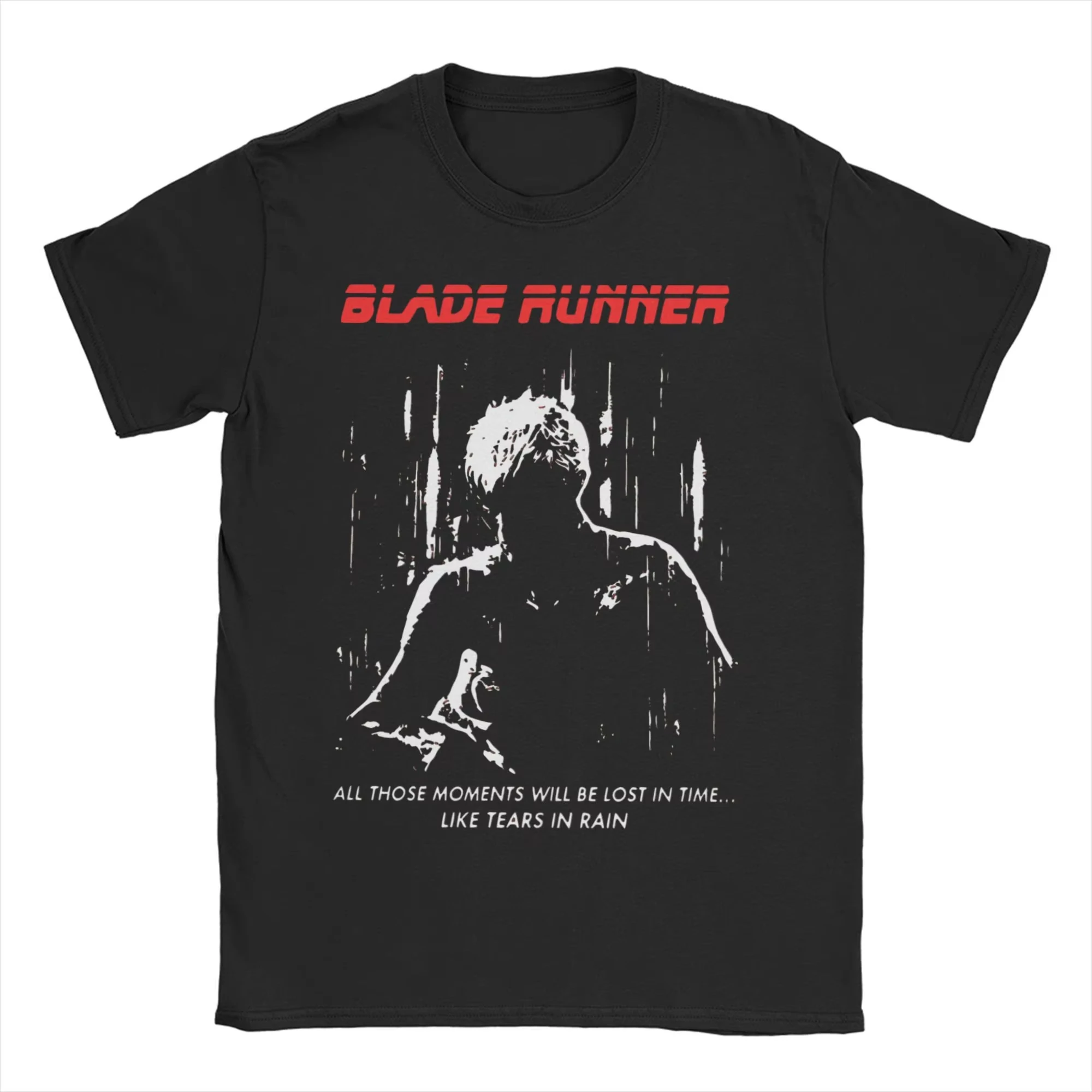 

2026 Men Women's Blade Runner Alternative Movie Poster T Shirt Tops Novelty Short Sleeve Crew Neck Cotton Printed Tees T-shirt