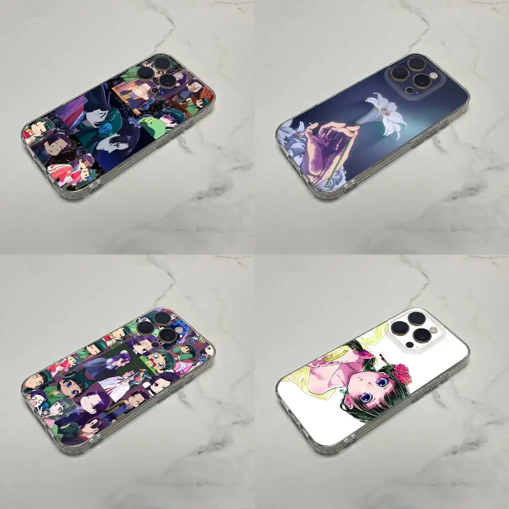 

The Apothecary D-Diaries Maomao Jinshi Phone Case For iPhone 17,16,15,14,13,12,11 Plus,Pro,Max,Plus,E,SE4,Mini Transparent Box