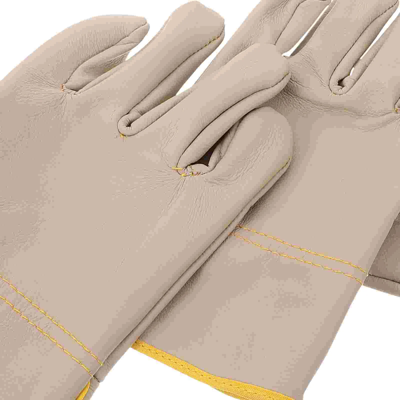 Anti Scald Gloves Working for Men Outdoor Non-slip Protective Worker Mittens