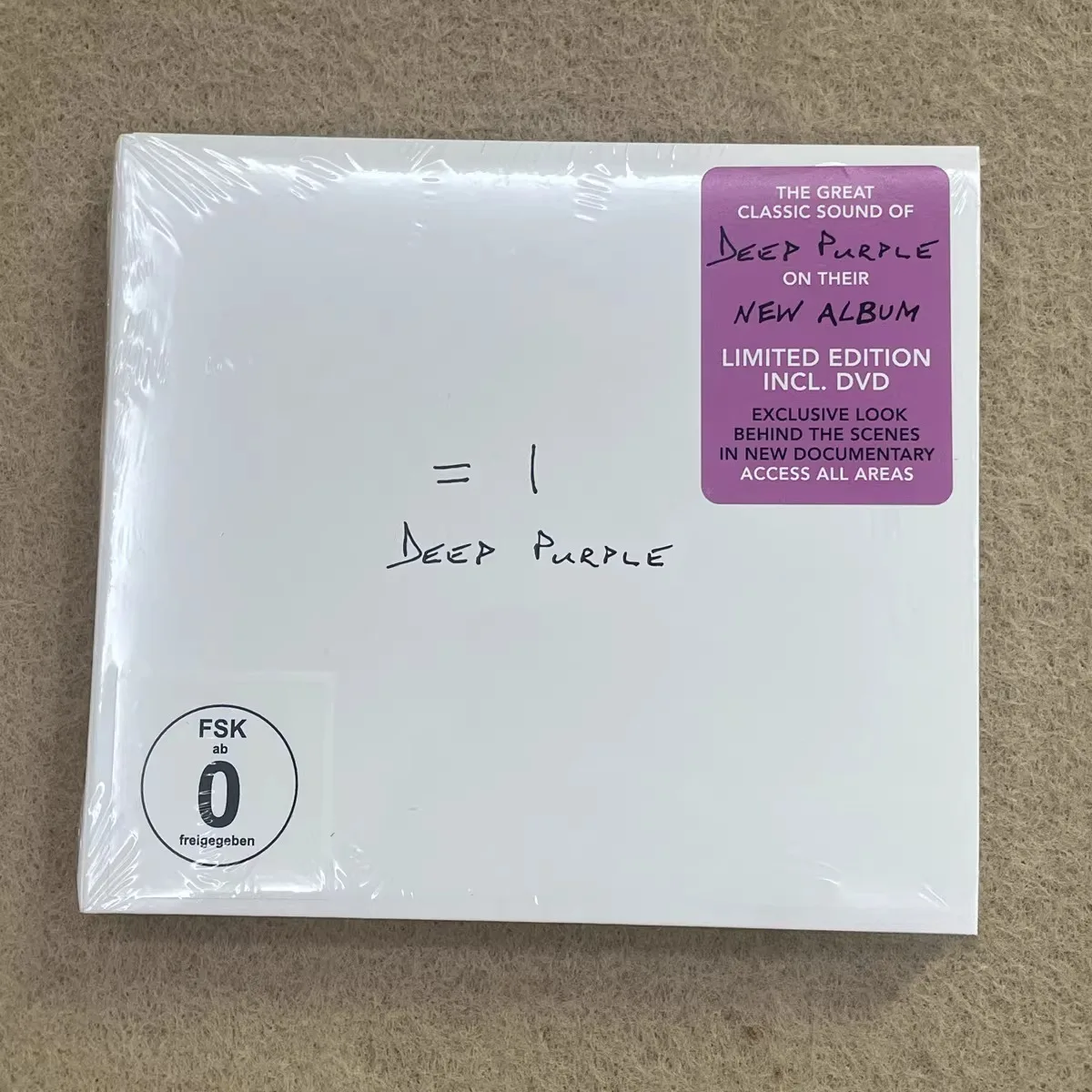 

Deep Purple = 1 – Limited Edition Album with Behind-the-Scenes Documentary DVD Classic Hard Rock Collectible
