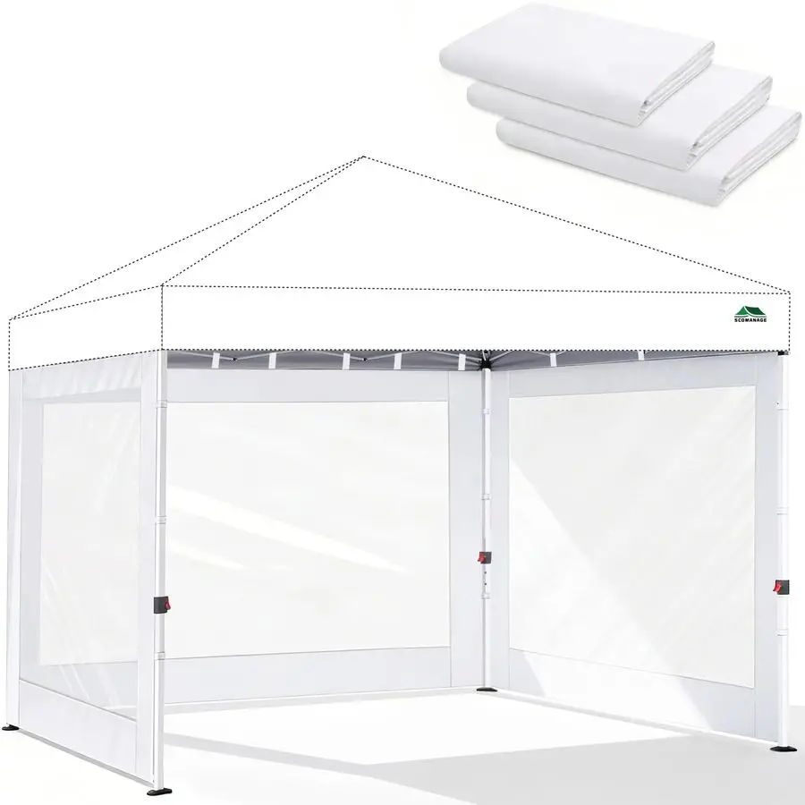

Canopy Sidewalls for 12x12 Pop Up Tent,3 Pack Sunwalls Only,White