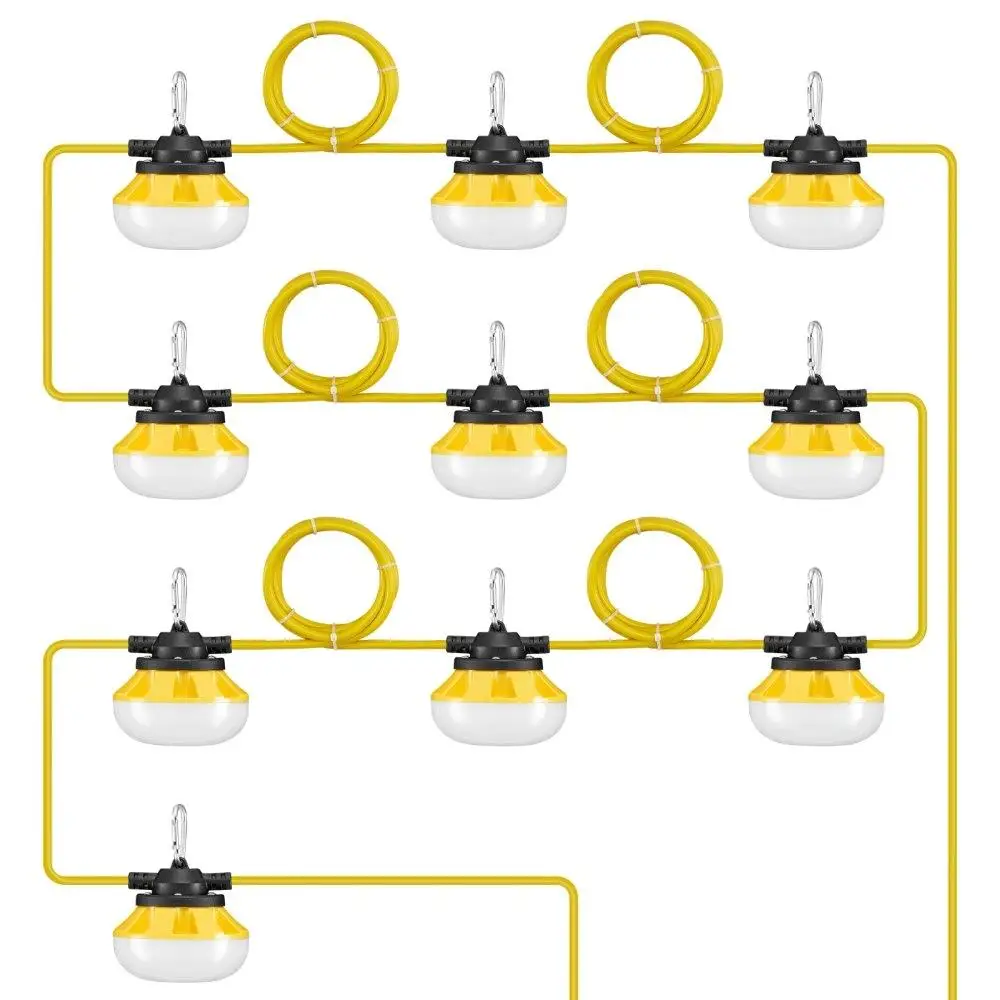 

100FT Waterproof String Lights 100W 10000LM Connectable Outdoor Fairy Lighting for Garden Patio Party