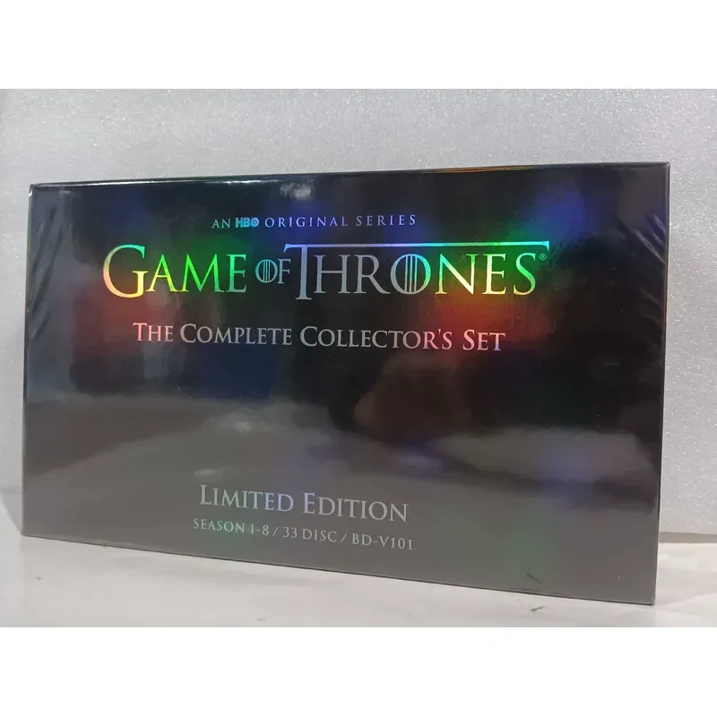 Blu-ray Disc A Song of Ice and Fire Game of Thrones Season 1-8 33 Discs Complete Boxed Collector's Edition