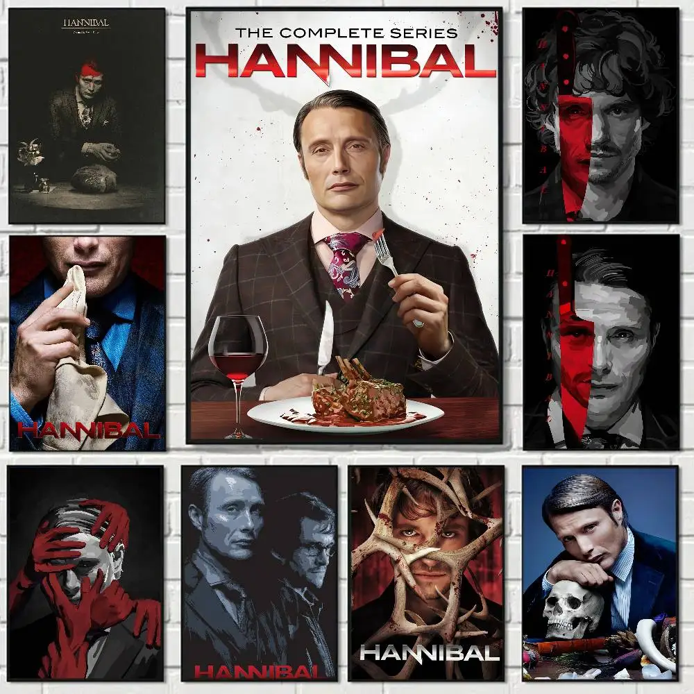 TV Drama Hannibal Aesthetic Poster Room Home Decoration Paintings Hanging Classic Birthday Gifts