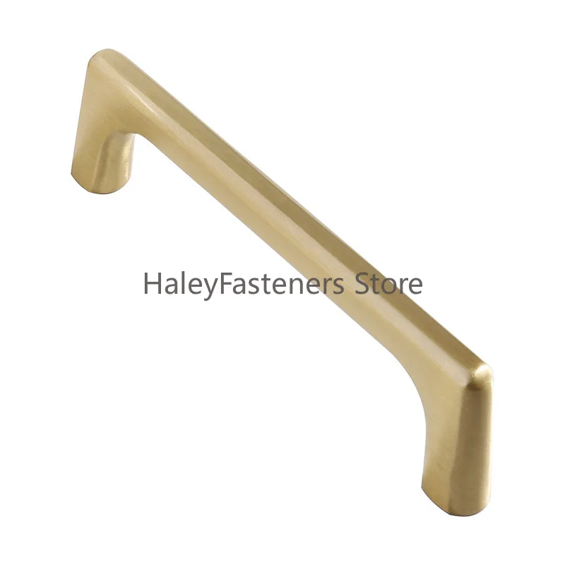 Modern Minimalist Pulls Cupboard Coffee Brass Gold Cabinet Door Handles Copper Drawer Black Knobs Kitchen Furniture Hardware