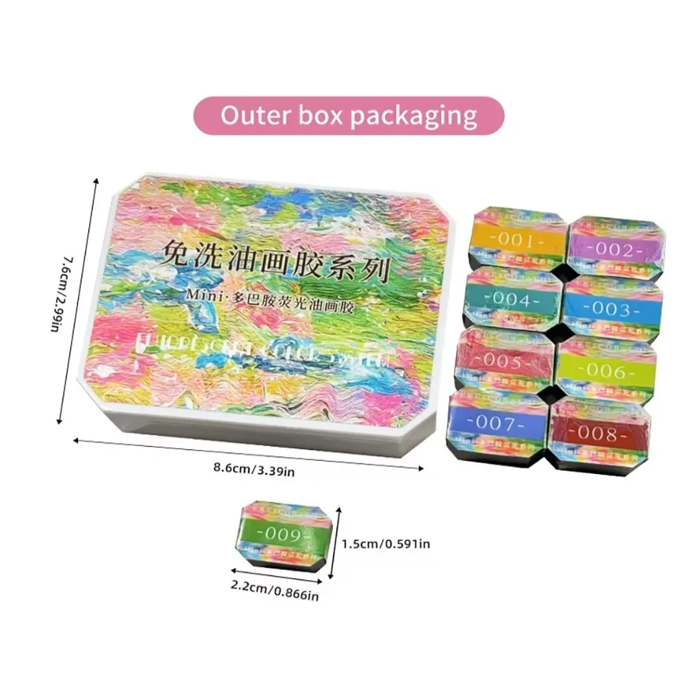 

Флуоресцентный клей для масляной краски с допамином 2025, прочный гель-лак для ногтей «сделай сам», гель-лак высокой насыщенности