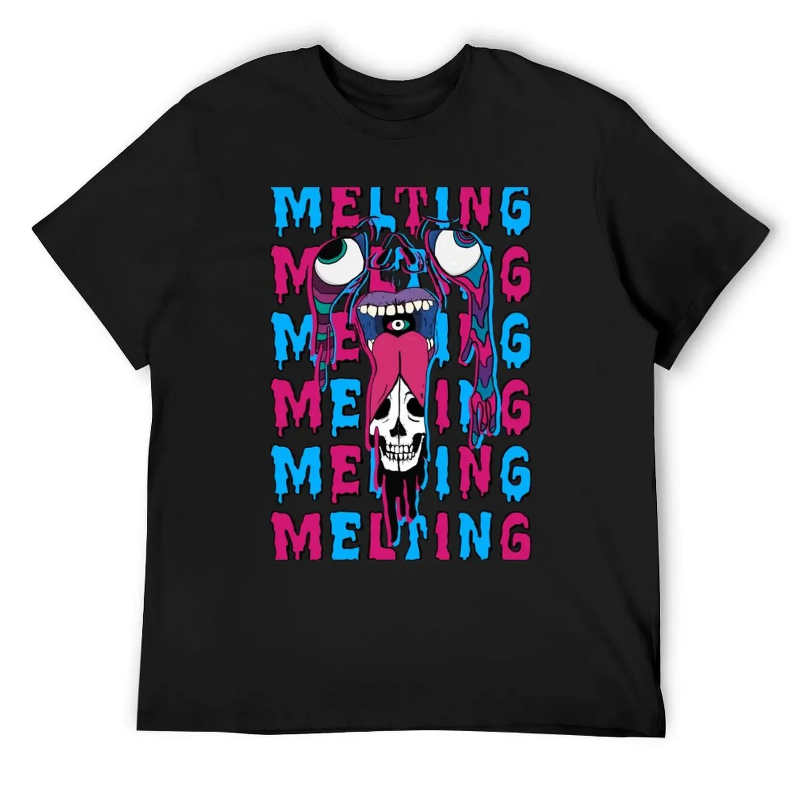 MELTING T-Shirt anime tshirt quick-drying graphic shirts slim fit t shirts for men