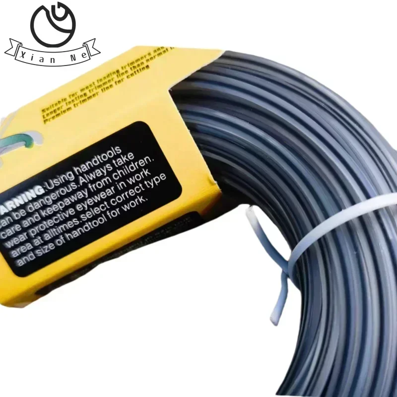 Imagem -04 - Linha de Aparador de Grama de Nylon Cabeça de Cortador de Escova Strimmer Corda em Forma de Estrela Fio de Corte Acessórios para Cortador de Grama 15m 2.4 2.7 3.0 3.3 mm