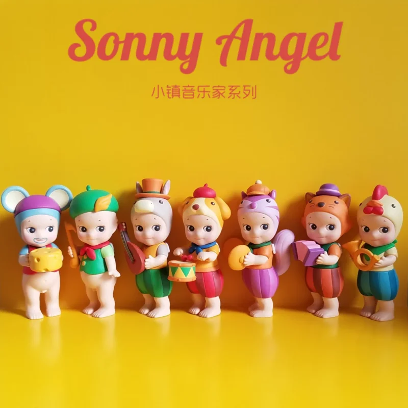 

Коллекционная серия Sonny Angel Town Musician: Загадочная коробка-сюрприз (Blind Box) с фигурками, игрушками, милыми аниме-персонажами, украшениями для рабочего стола, подарочная коллекция