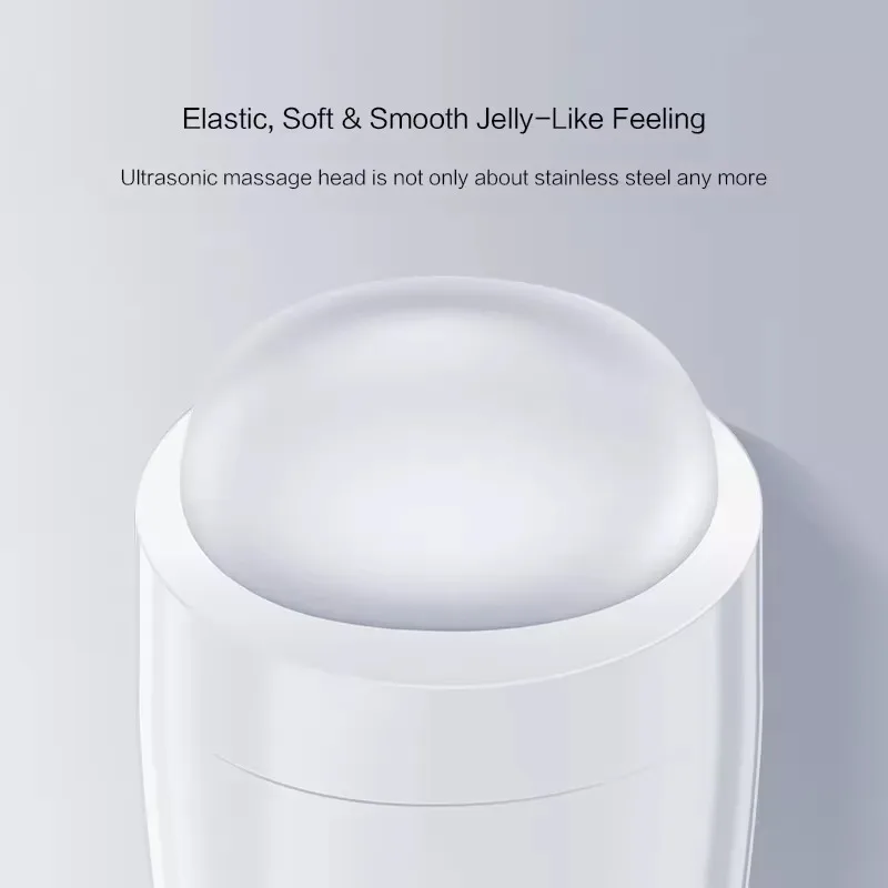 Silicone Soft Probe Facial Beauty Device Ultrasonic Red Light Heating Home Use Face Deep Cleansing Skin Care Beauty Instrument