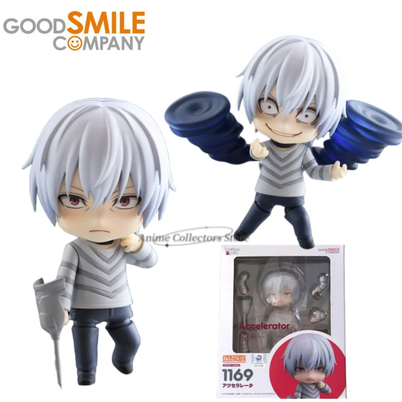 Original Good Smile Nendoroid GSC 1169 A Certain Scientific Accelerator Anime Figure Action Model Ornaments Collectible Toy Gift