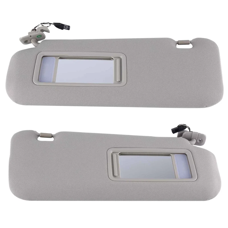 

ABTC-Car Front Sunvisor Side Sun Visors For Mazda CX-9 2010-2015 TDY1-69-320 TDY1-69-270